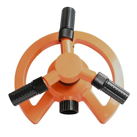 Thrifco Plumbing 14237 Plastic 3-Arm Sprinkler 8430324